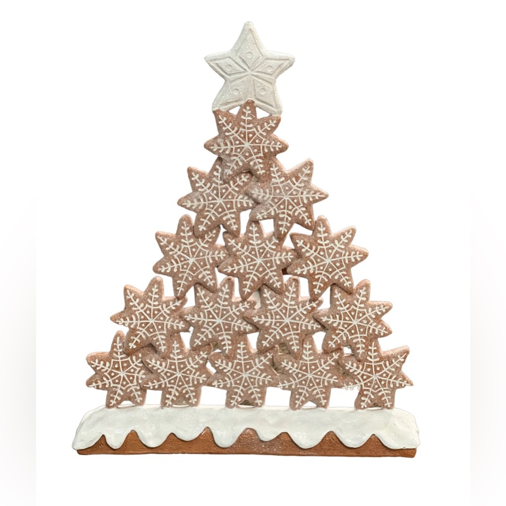 NEW Christmas Gingerbread Snowflake Tree 🎄